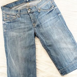 7 for all mankind shorts bermudas